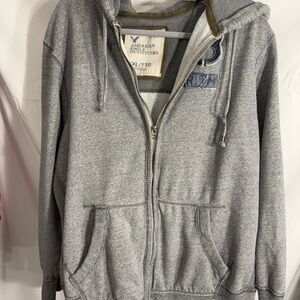 American Eagle Outfitters Heather Gray Hoodie